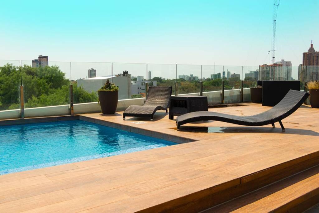 Luxurious Stay At Modern Apartment Санта Крус де ла Сиера Екстериор снимка